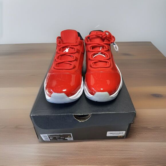 Nike Mens Air Jordan 11 CMFT Low DN4180-601 Red Basketball Sneakers Size 8.5 - Picture 1 of 14